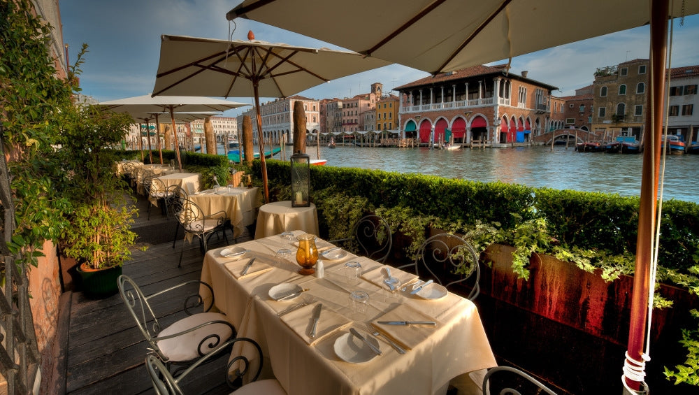 Voucher romantic dinner on the Grand Canal